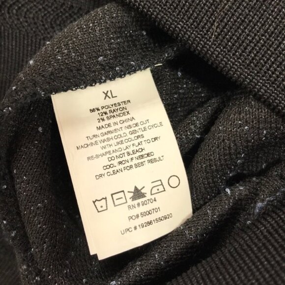 Vince Camuto Slim Fit Diamond Textured Sweater - Picture 7 of 7